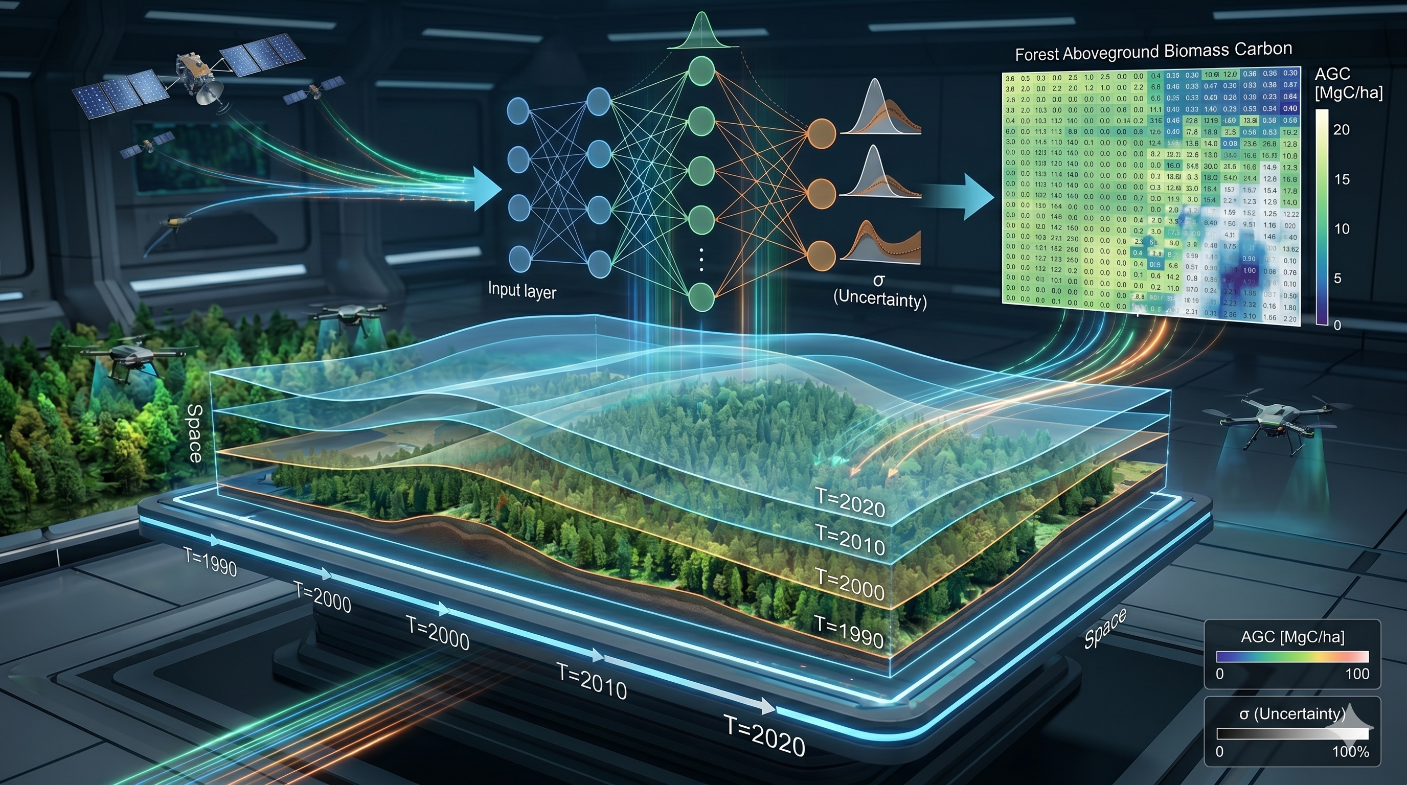 Global forest aboveground carbon patterns